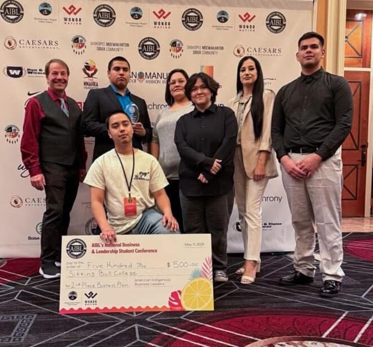 Sitting Bull College AIBL Chapter Attends the AIBL National Business Plan Competition in Las Vegas, NV - image